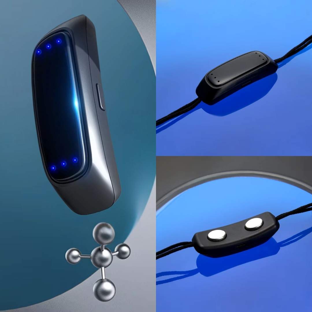 DreamEase Smart Anti-Snoring Device | Snore Stopper with Sleep Monitoring - Gentle Vibration for Better Sleep Quality