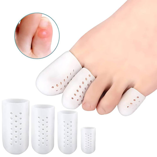 ToeGuard Comfort SiliconSoft Protectors | Ventilated Soft Silicone for Bunion Blister - Relief - Comfortable Cushioning Foot Care