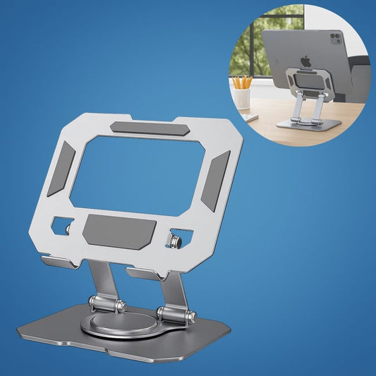 DeskEase | Adjustable Tablet Stand – Ergonomic Comfort – Foldable Anti‑Slip Design – Ideal for Work, Study, Travel & Video Calls