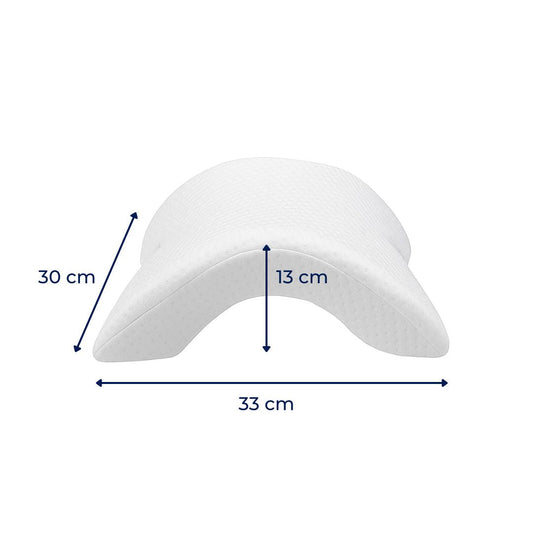 AlignRest | Orthopaedic Neck Support Pillow – Spine Relief & Posture Alignment – Contour Memory Foam – Pain-Free Deep Sleep Support