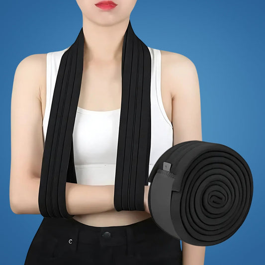 FlexiSupport | Adjustable Arm Sling – Lightweight – Breathable – Shoulder Injury – Fracture Sprain – Post-Surgery Recovery – Pain Relief