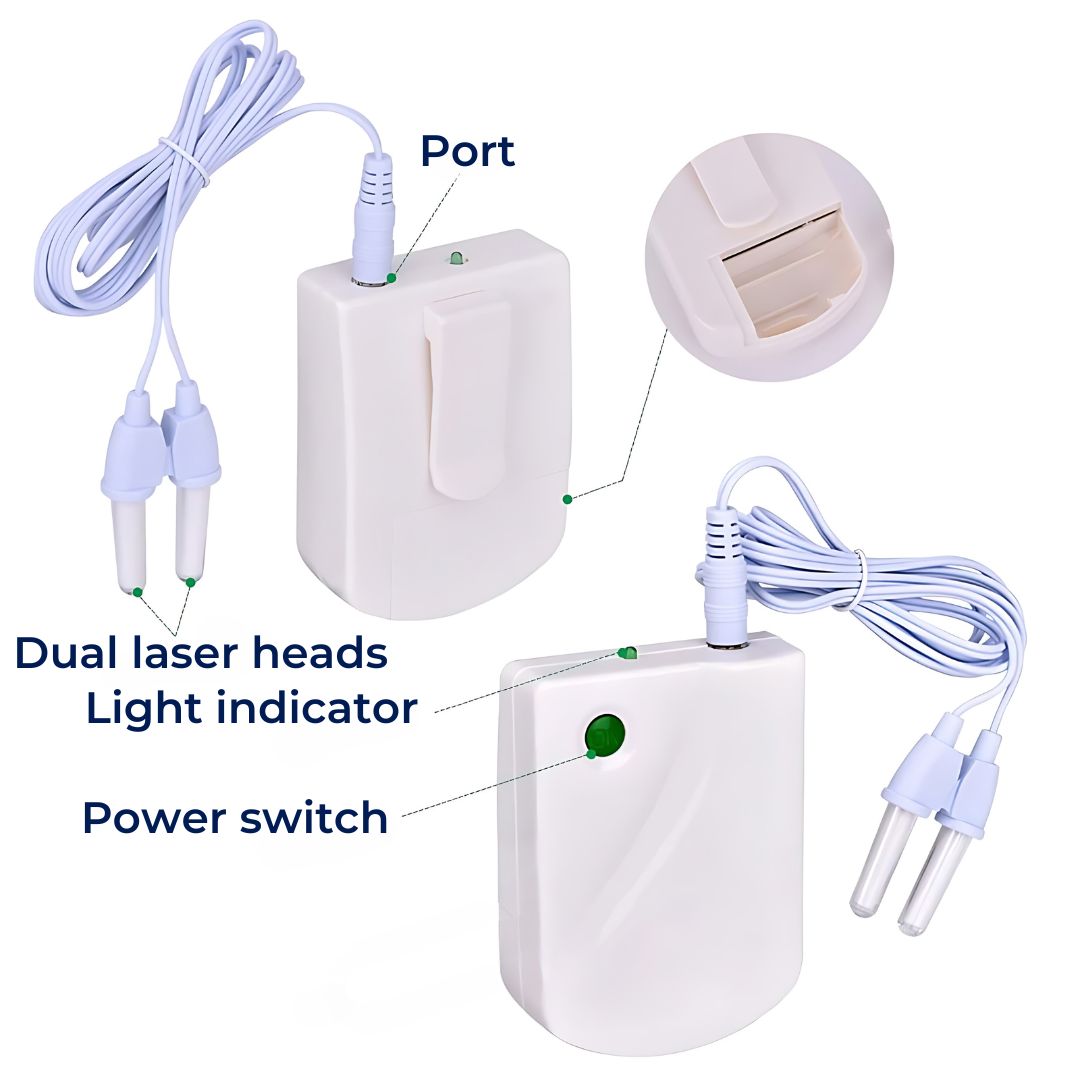 ClearNose Infrared Therapy | Comfortable and Effective - Device for Allergic Rhinitis and Runny Nose, Relief for Nasal Congestion