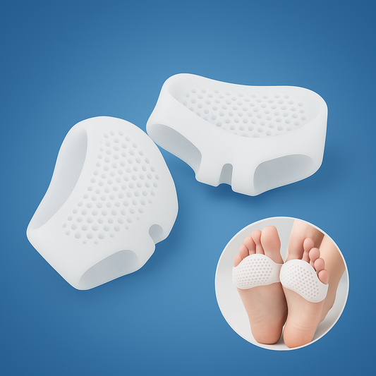 AlignCare Toe Separators Metatarsal Pads | for Toe Alignment - Foot Pain Relief - Pressure Reduction - Comfortable Toe Separators
