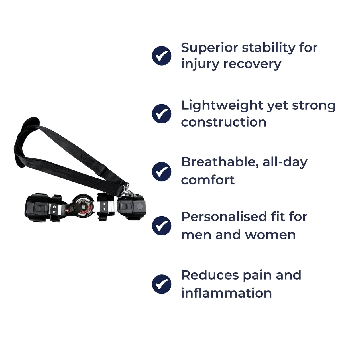 ComforMotion | Elbow Support Brace – Adjustable ROM Dial – Soft Breathable Material – All-Day Comfort for Pain Relief & Recovery