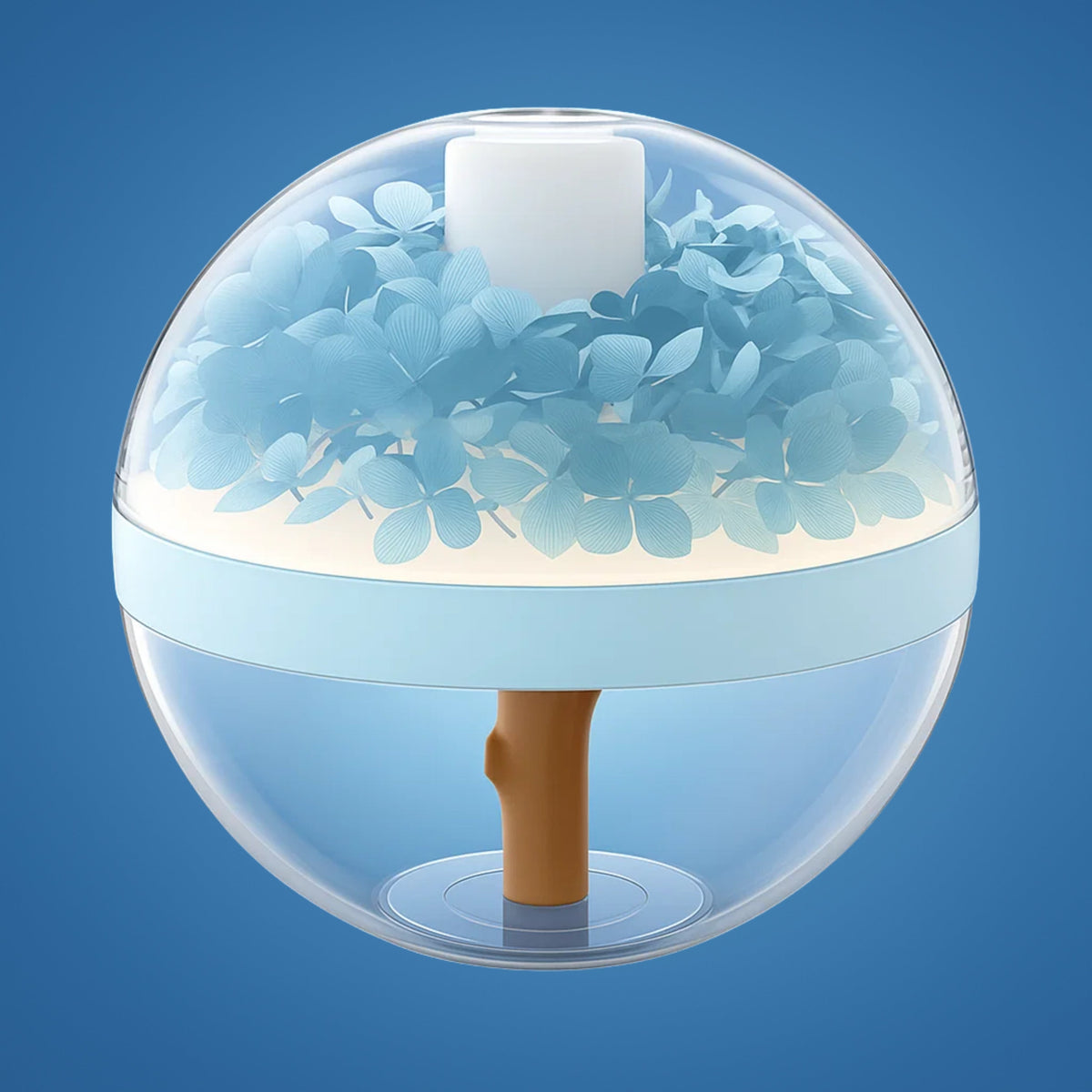 SereniGlow | Essential Oil Diffuser Humidifier – Ultrasonic Cool Mist – USB‑Rechargeable – LED Night Light for Bedroom & Nursery