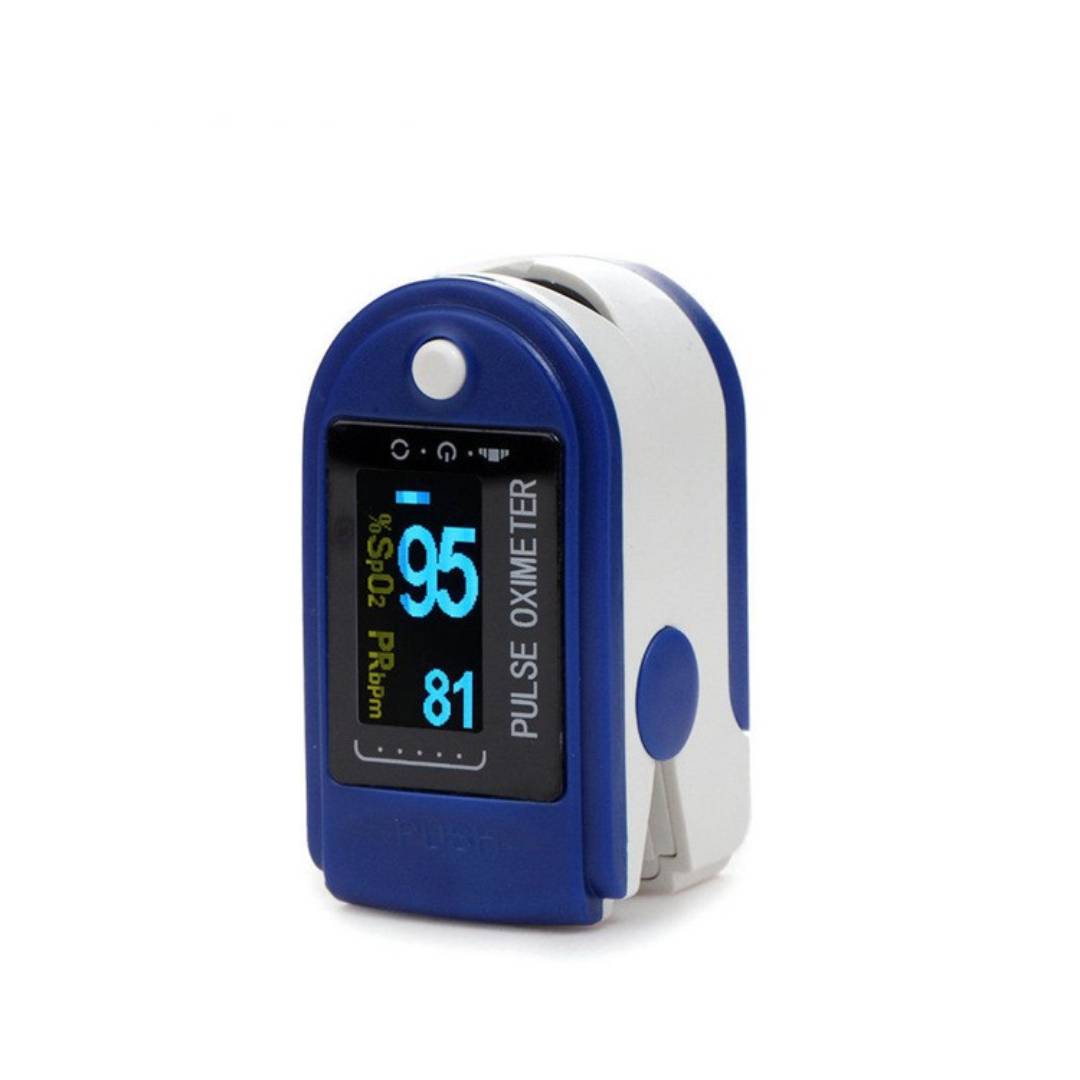 VitalSense Fingertip Pulse Oximeter with OLED Display | for Blood Oxygen SpO2 - Pulse Rate Monitoring - Portable and Accurate Oximeter