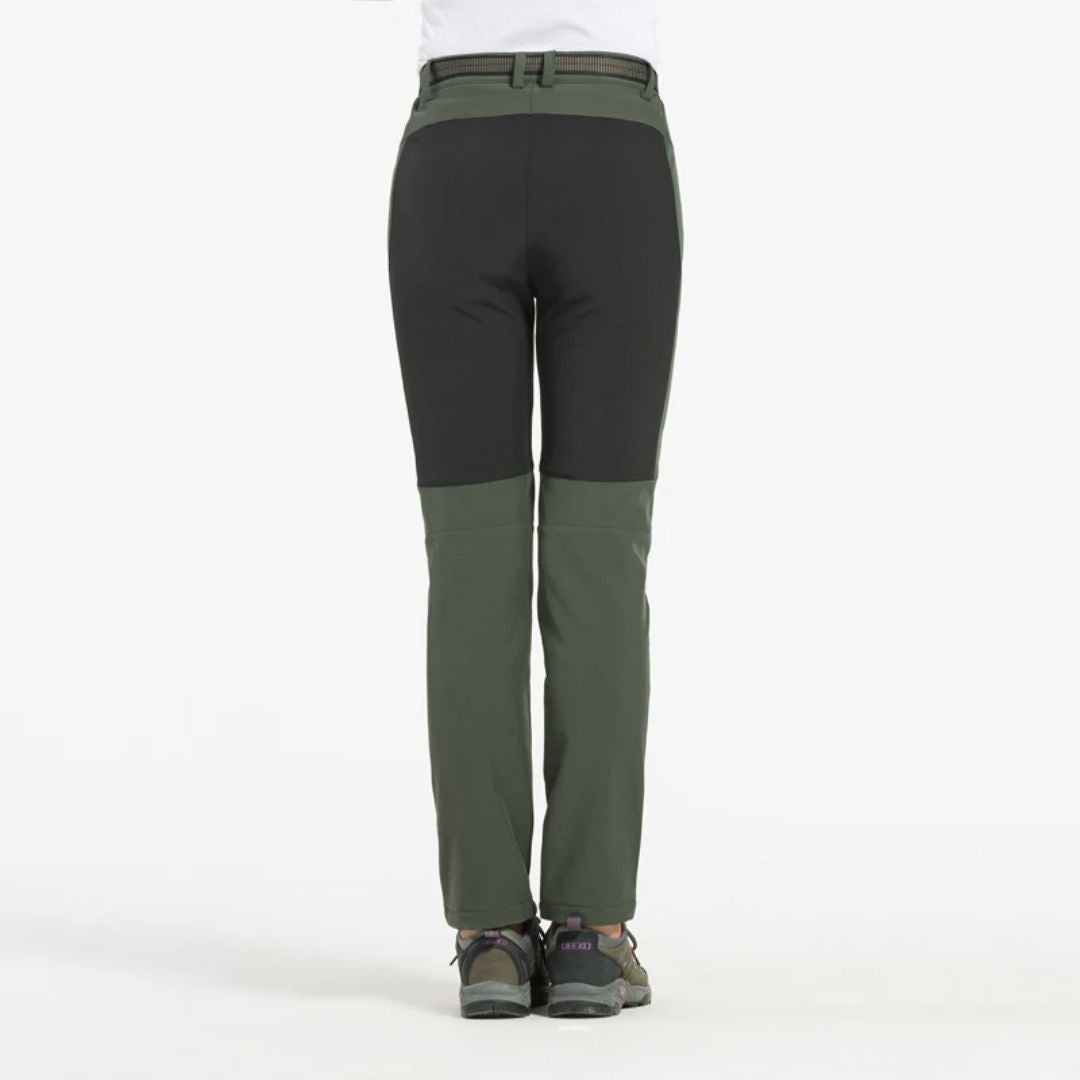 ArcticTrail Fleece Winter Pants for Women – Waterproof, Windproof, Durable, and Breathable for Hiking, Snowshoeing, and Winter Camping
