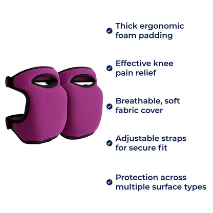 GardenEase | Garden Kneeling Pad – Knee Pain Relief Cushion – Thick Foam Support – Protects Joints & Reduces Strain – Gardening & DIY Use