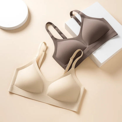 SmoothLift | Seamless Wireless Bra – No Wire Lift Support – Removable Pads – Breathable Smooth Fit for Women Seeking All-Day Comfort