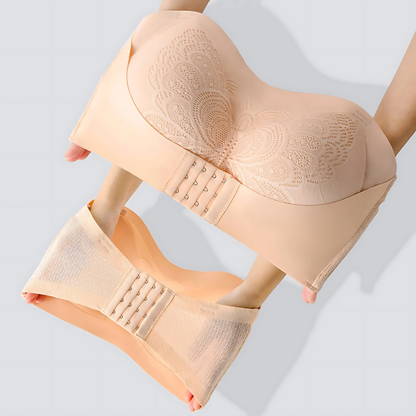 PostureEase | Strapless Posture Bra – Front-Closure Convenience – Light Soft Fabric – Comfortable Support – Improves Posture Under Outfits