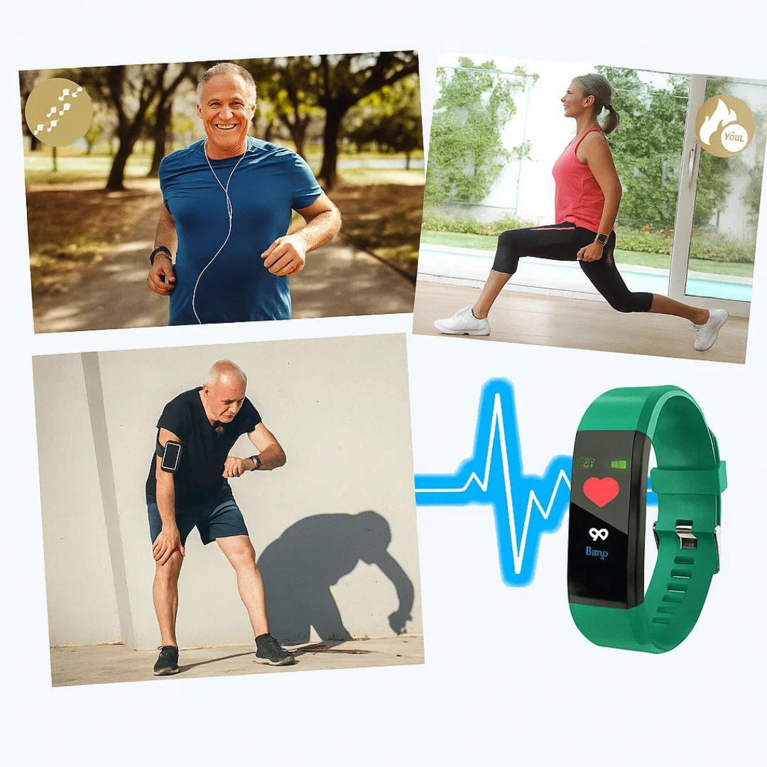 GuardianTime | Smartwatch for Seniors – Heart & Blood Pressure Tracking – Long Battery – Safety, Comfort & Independence for Everyday Confidence