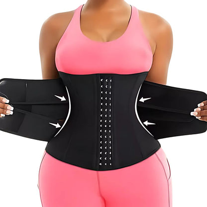 ThermoCore | Waist Trainer Belt – Triple Compression – Breathable Neoprene Fit – Post‑Workout & Postpartum Use
