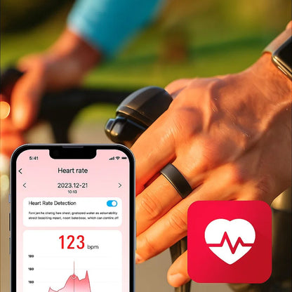 VitalBand Smart Ring – Sleep & Wellness Tracker – Waterproof – Ideal for Active Lifestyles