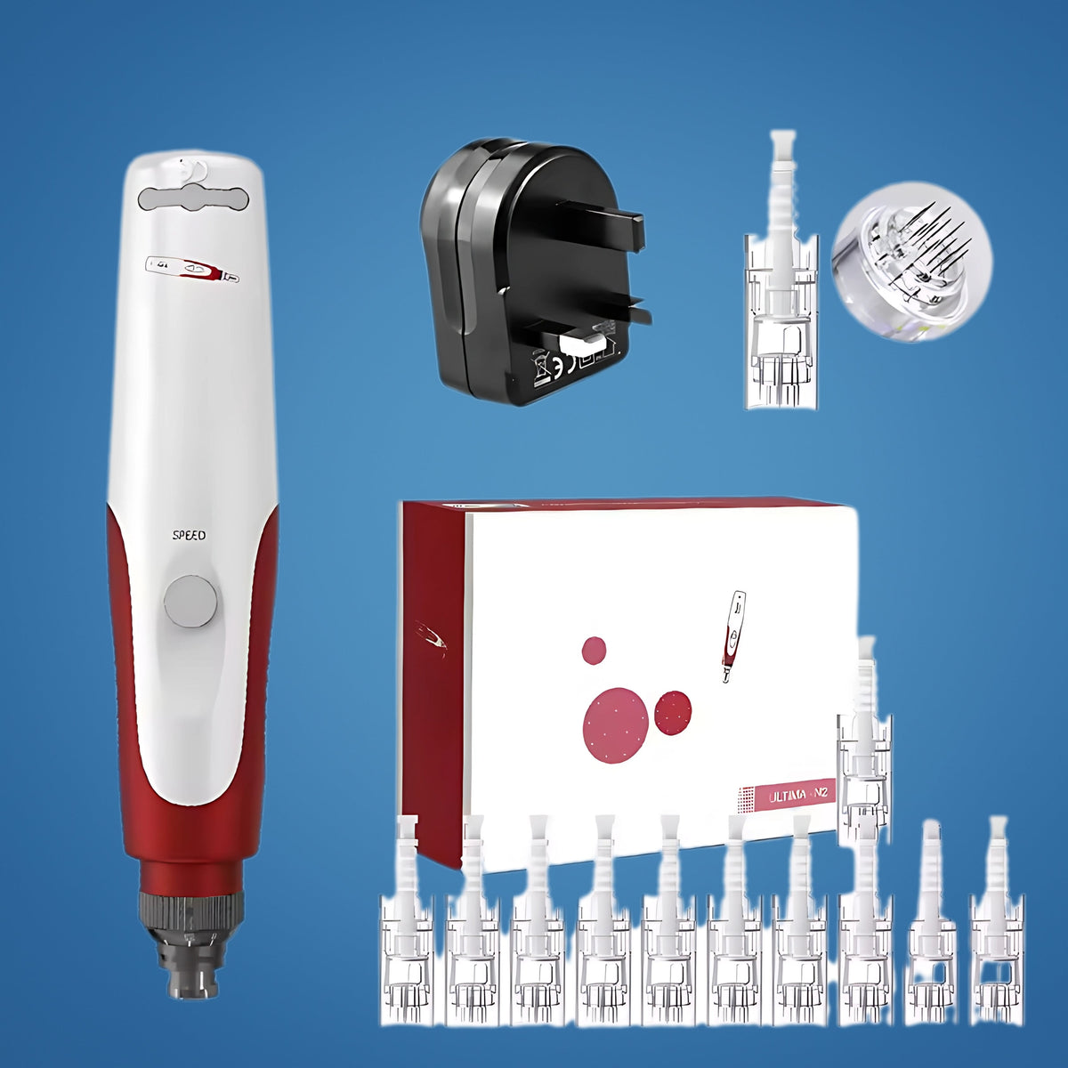 SkinRevive | Microneedling Derma Pen – Boost Collagen, Reduce Wrinkles & Scars, Improve Skin Texture & Tone – Professional Skincare Tool