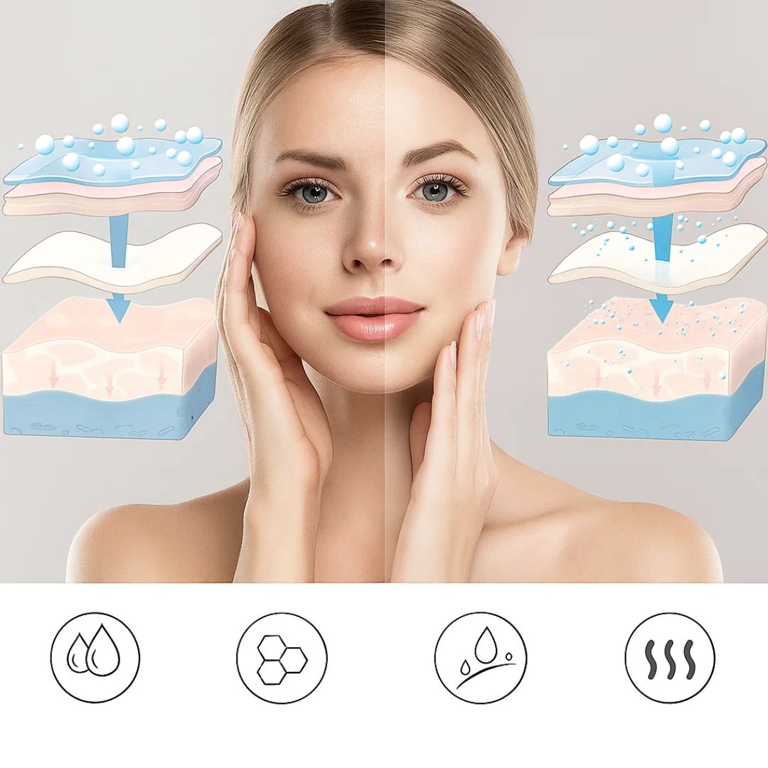 GlowMist | Facial Steamer – Deep Pore Cleanse – Fine Mist Technology – At-Home Skincare