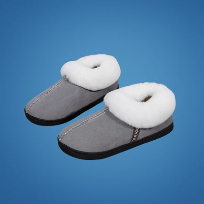 SnuggleStep | Warm Indoor Footwear – Memory Foam Sole – Faux Fur Lining – Anti-Slip Grip – All-Day Comfort & Pain Relief on Hard Floors