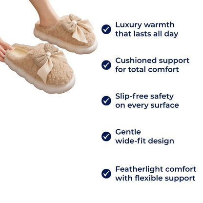 SnugSteps | Women’s Warm Slippers – Memory Foam Cushion – Non-Slip Sole – Wide Fit – Keeps Feet Cosy, Supported & Pain-Free Indoors
