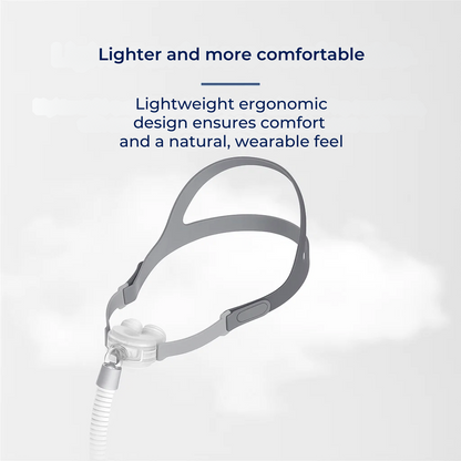 SilkenSleep CPAP Nasal Pillow Mask – Quiet Sleep – Lightweight Silicone – Side Sleepers Seeking Comfort – Reduces Leaks – Easy Breathing