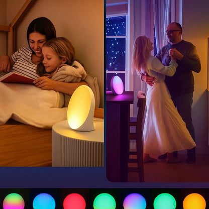 LumiRise | Sunrise Alarm Clock – Natural Wake-Up Light – Ambient Lighting – Ideal for Dark Mornings