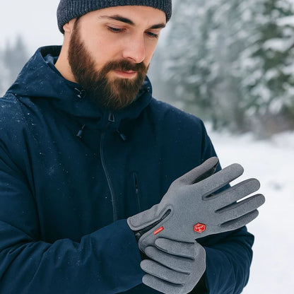 ThermaGuard | Thermal Gloves for Men & Women – Waterproof, Touchscreen Winter Gloves for Outdoor Sports