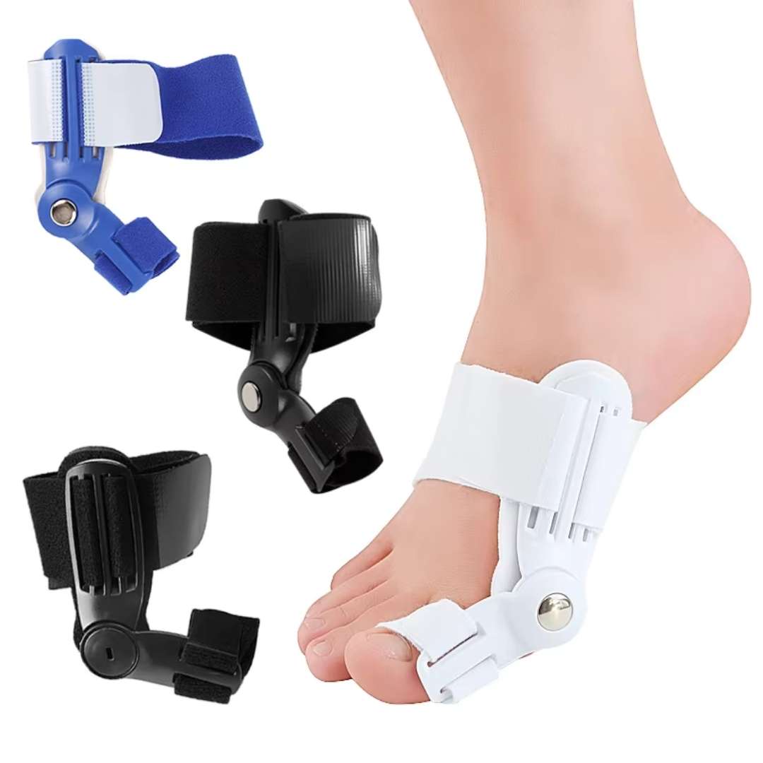 AlignStep | Bunion Corrector Splint – Toe Straightener – Pain Relief – Adjustable Fit – Night & Post-Surgery Support
