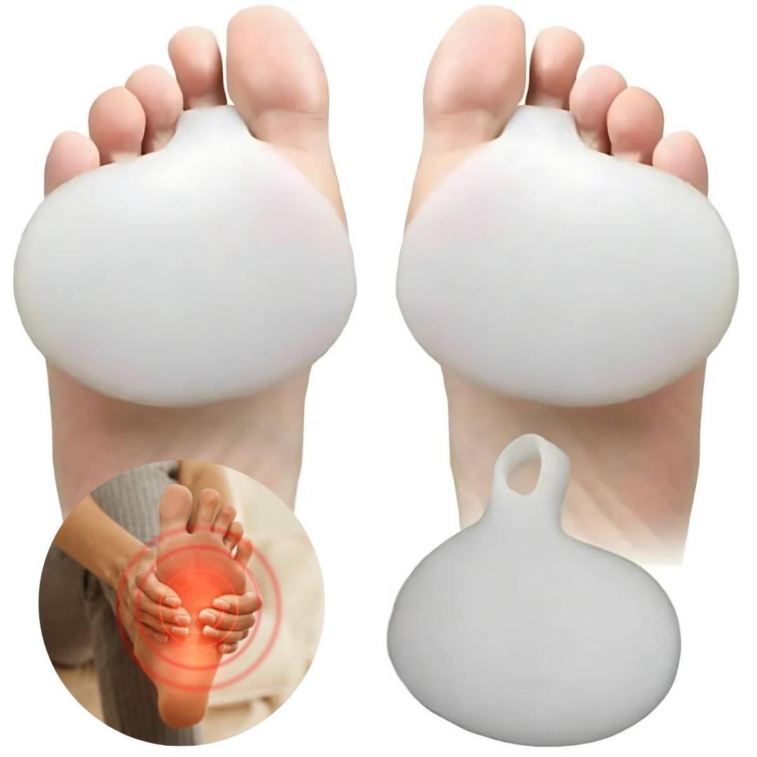 FootAlign Gel Metatarsal Pads | Relieve Foot Pain - Reduce Pressure - Absorb Shock - Improve Foot Comfort - Daily Foot Support