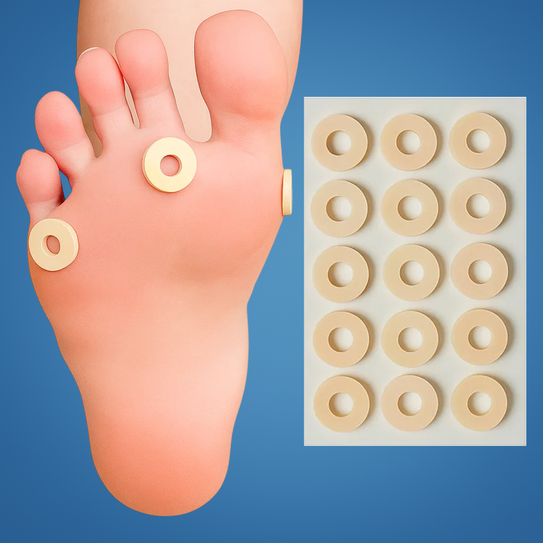ComfortStep | Corn & Callus Pads – Instant Pain Relief – Cushioned Self-Adhesive Foam – Protects Feet from Rubbing & Pressure All Day