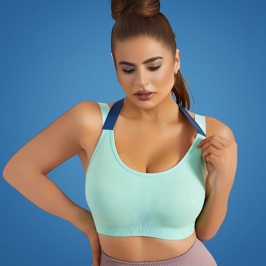 BounceBlock | High-Impact Sports Bra – Bounce Control Support – Quick-Dry Stretch Fabric – Reduces Bounce & Chafing for Intense Workouts