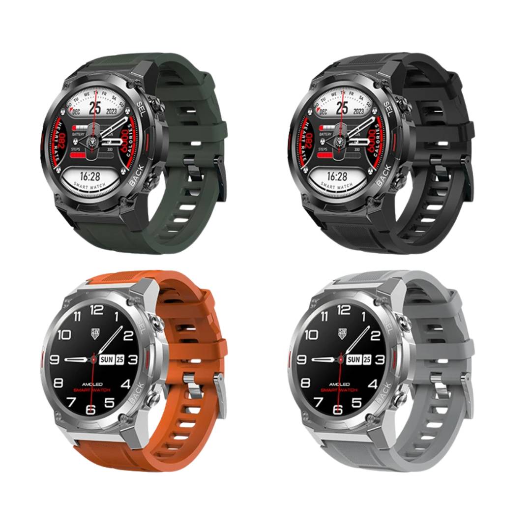Duratech Smartwatch | 110+ Sports Modes - Comprehensive Health Tracking - Bluetooth Calling - Waterproof Smartwatch
