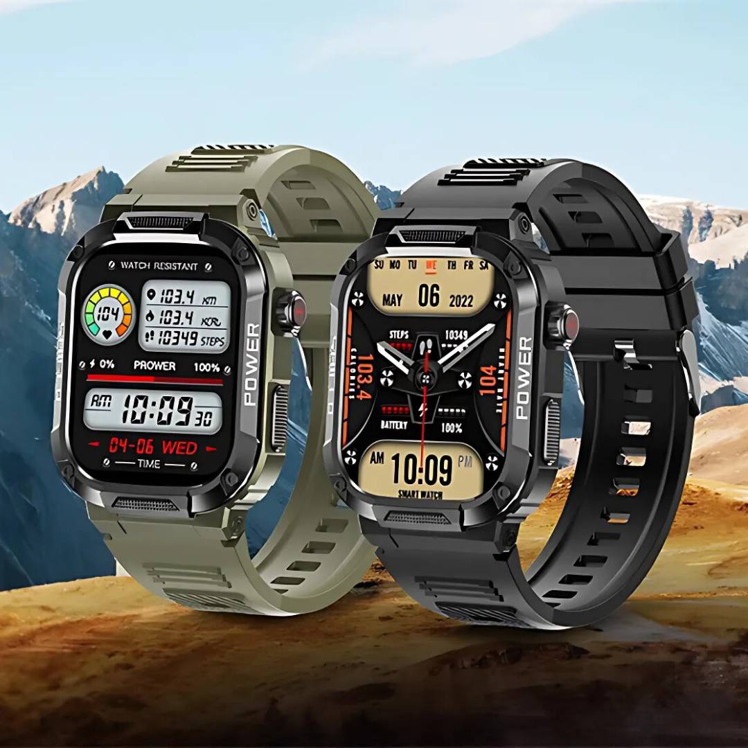 ProActive Xtreme Rugged Smartwatch | Health and Fitness Tracker - 110+ Sports Modes - Sleep Tracking - Durable Smartwatch