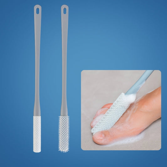 ToeFresh | Between Toe Cleaning Brush – Deep Dirt And Dead Skin Removal – Soft Silicone Bristles – Sensitive Feet And Daily Hygiene