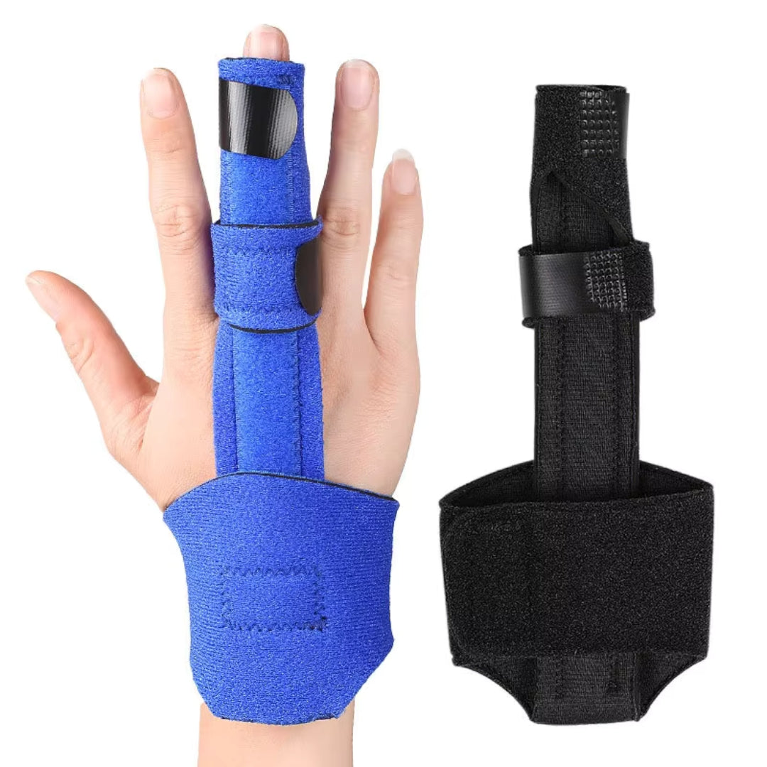 FlexiBrace | Adjustable Finger Splint Support Brace for Injury Recovery, Arthritis, Pain Relief, Finger Immobilisation