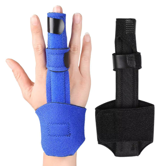 FlexiBrace | Adjustable Finger Splint Support Brace for Injury Recovery, Arthritis, Pain Relief, Finger Immobilisation