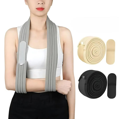 FlexiSupport | Adjustable Arm Sling – Lightweight – Breathable – Shoulder Injury – Fracture Sprain – Post-Surgery Recovery – Pain Relief