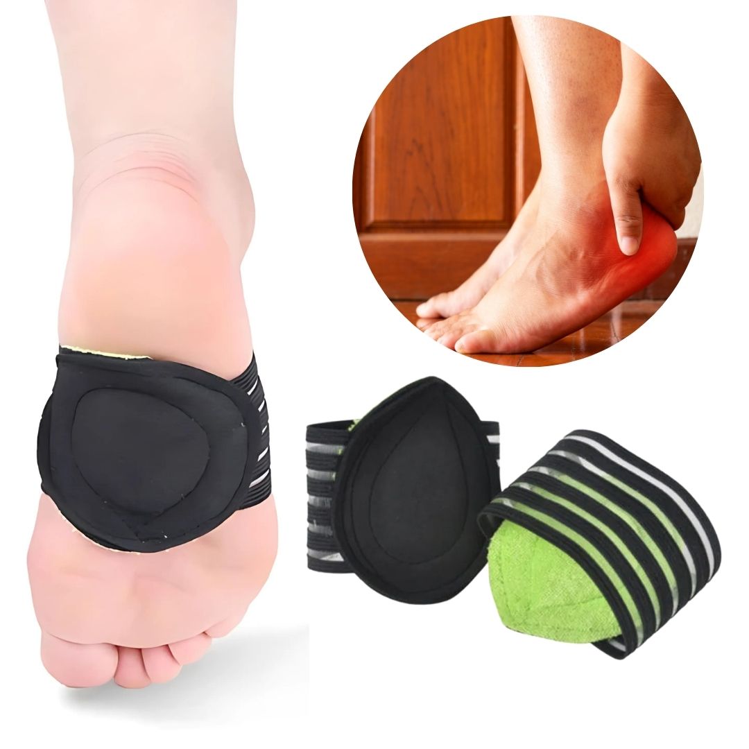 FootEase Arch Support for Plantar Relief | Alleviate Pain and Enhance Comfort for Walking, Running and Standing