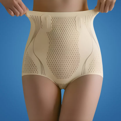 SmoothSilhouette | Tummy Control Shapewear Briefs – High Waist – Breathable Seamless Fit – Flattens Belly – Feels Invisible All Day