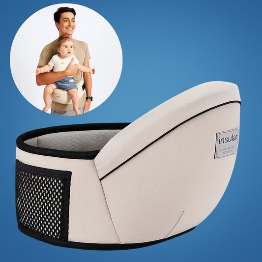 SureCarry | Ergonomic Hip‑Seat Carrier – Even Weight Distribution – Tear‑Resistant Nylon – Hands‑Free Support for Travelling Parents