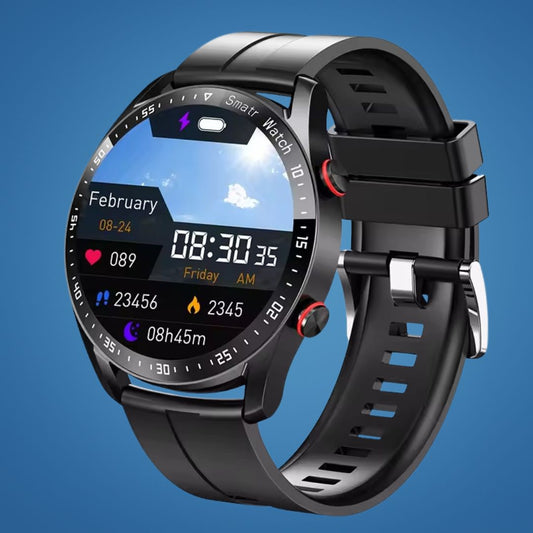 FitTrack | Non-Invasive Fitness Smart Watch - Tracks Physical Activity - Heart Rate - Sleep - Workout - Water Resistant