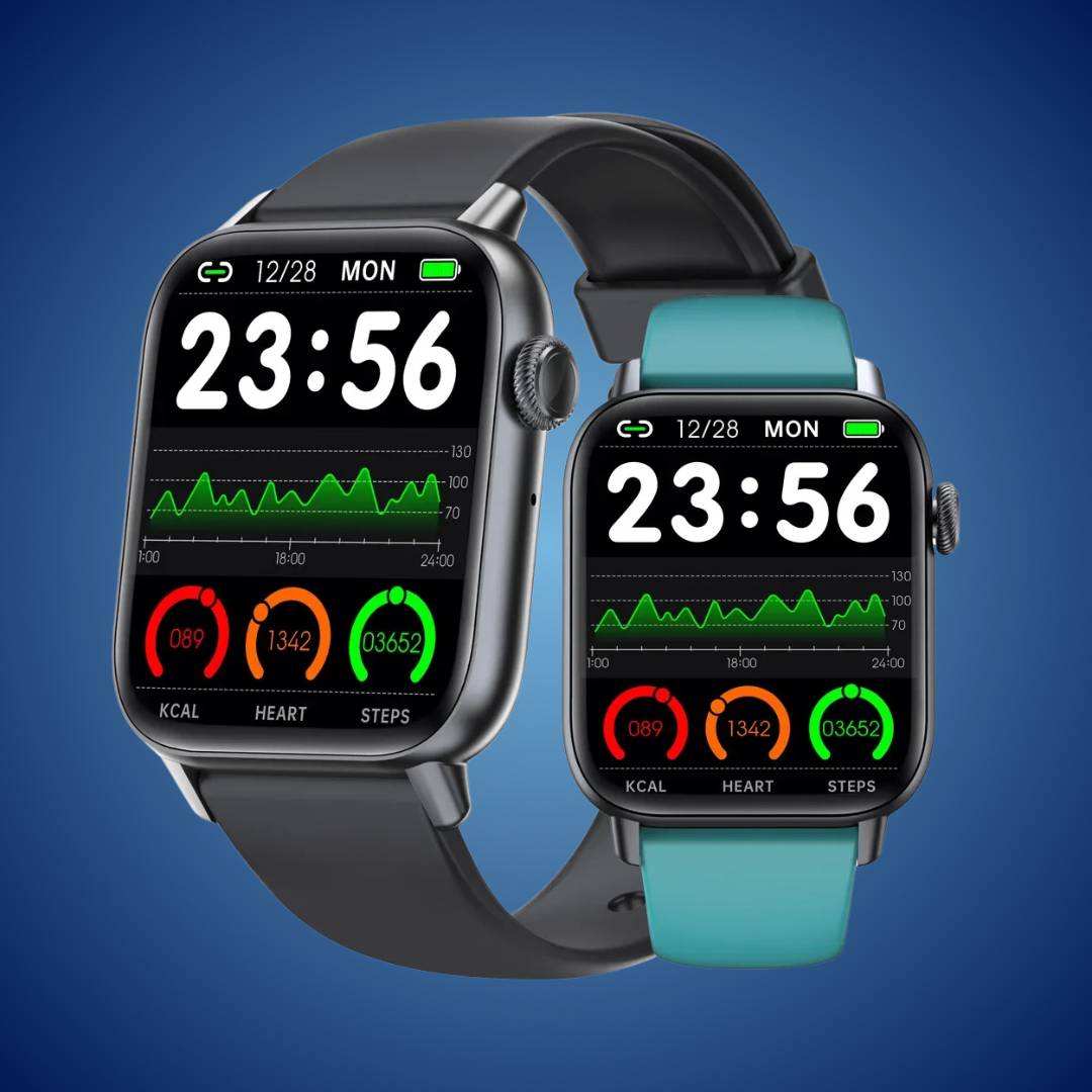 WellnessPro Health Smartwatch | Tracks Heart Rate - Blood Pressure Tracking - Sleep Activity Tracking