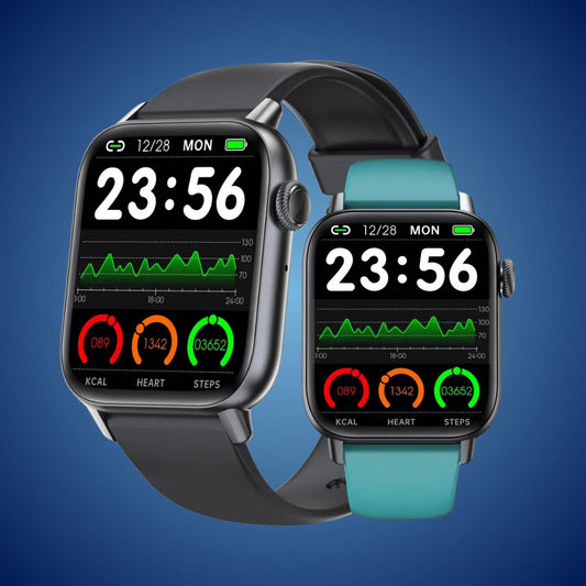 WellnessPro Health Smartwatch | Tracks Heart Rate - Blood Pressure Tracking - Sleep Activity Tracking
