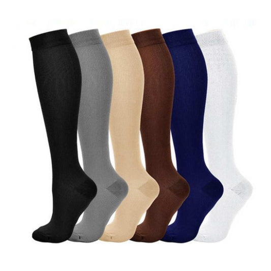 CircuFlex High Graduated Compression Socks | Improved Blood Circulation and Pain Relief - Ideal for Athletes - Travelers - Varicose Veins