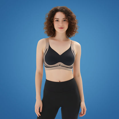 LiftEase | Comfortable Wireless V‑Neck Bra – Anti‑Sagging Lift – Breathable Padded Support – All‑Day Comfort – Ideal for Daily Wear