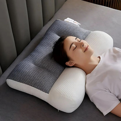 SleepAlign Orthopedic Neck Pillow For Sleeping | Cervical Spine Support - Pain Relief - Reduced Snoring - For All Sleep Positions