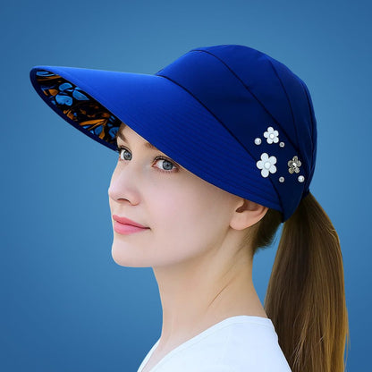 SunGuard | Wide‑Brim UPF Sun Hat – Adjustable Draw‑Cord – Lightweight Breathable Fabric – Summer UV Protection for Beach & Garden