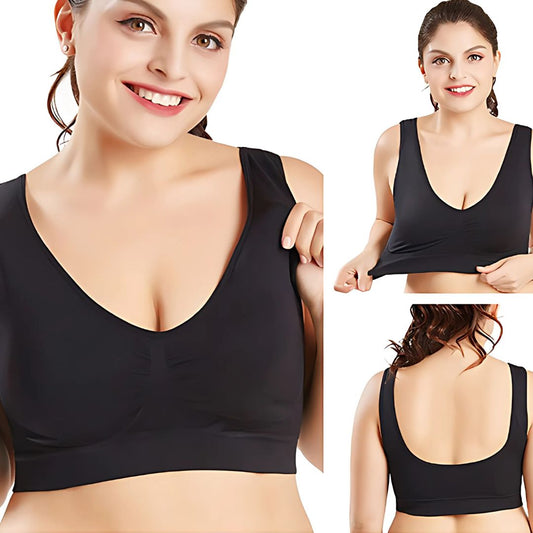 BreathEase Seamless Air Bra | Comfortable Lightweight Support for Everyday Use - Active Wear and Postpartum Recovery