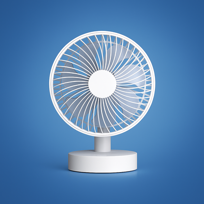 CoolBreeze | Portable USB Desk Fan – Silent Operation – Compact Lightweight – Instant Cooling Relief – Stay Cool for Office Bedroom Travel
