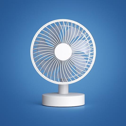 CoolBreeze | Portable USB Desk Fan – Silent Operation – Compact Lightweight – Instant Cooling Relief – Stay Cool for Office Bedroom Travel