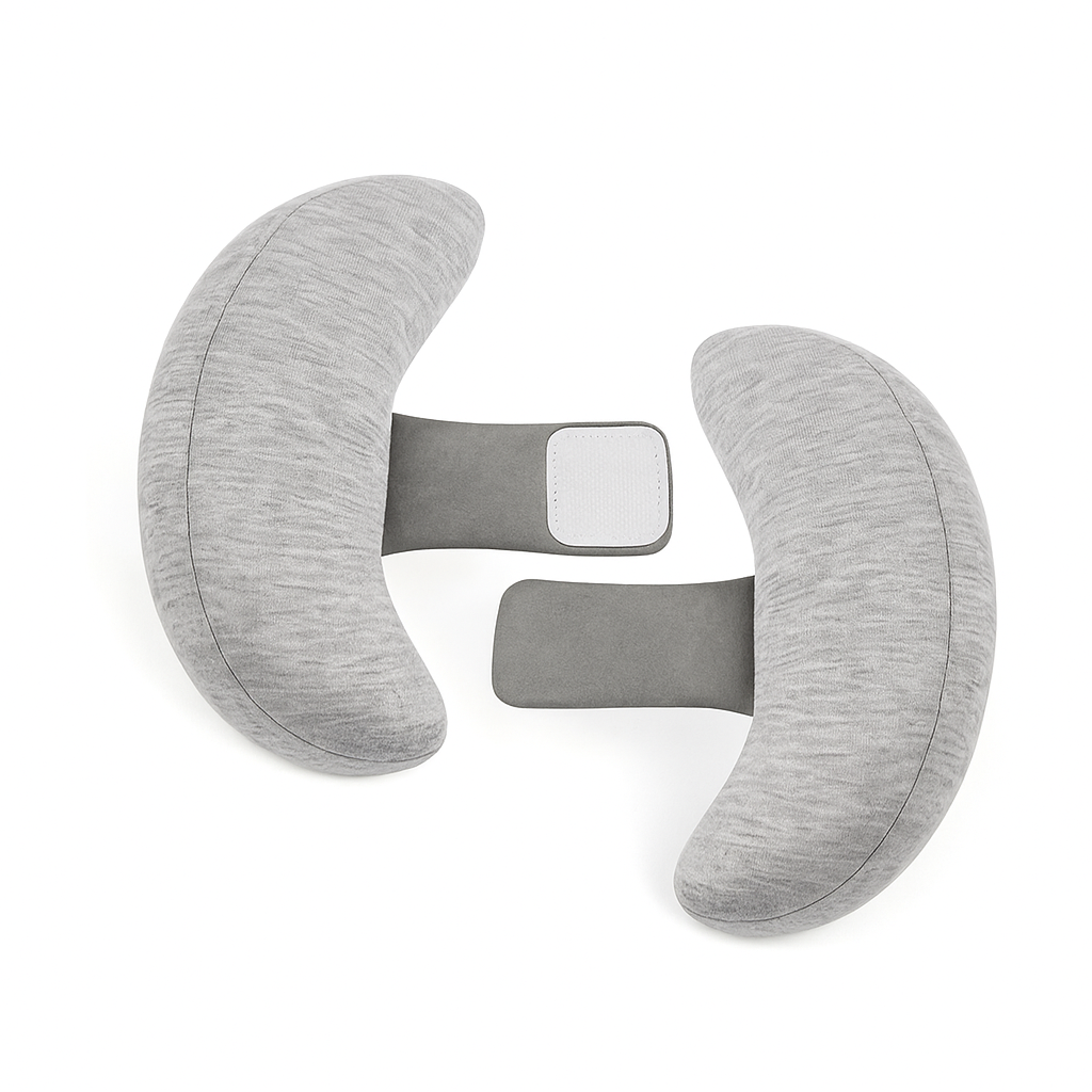 SnugNest | Baby Car Seat Head Support Pillow – Prevents Head Flop – Breathable Cotton – For Newborns and Infants