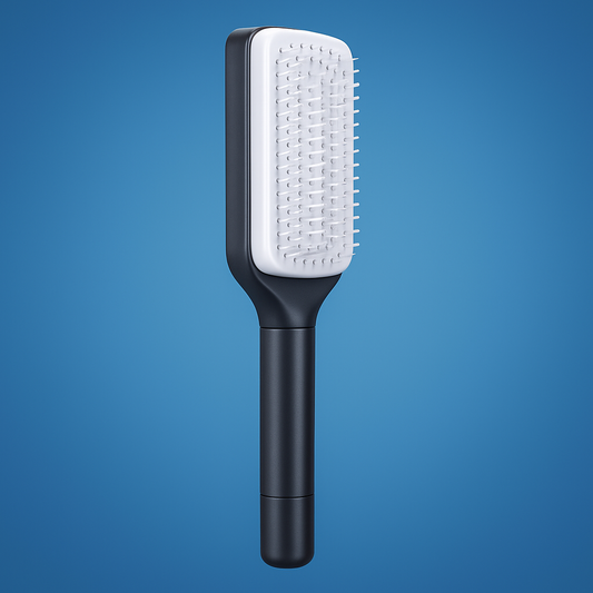 HairSwift | Self-Cleaning Hairbrush – Gentle Detangle – Retractable Bristle Design – For All Hair Types & Busy Mornings