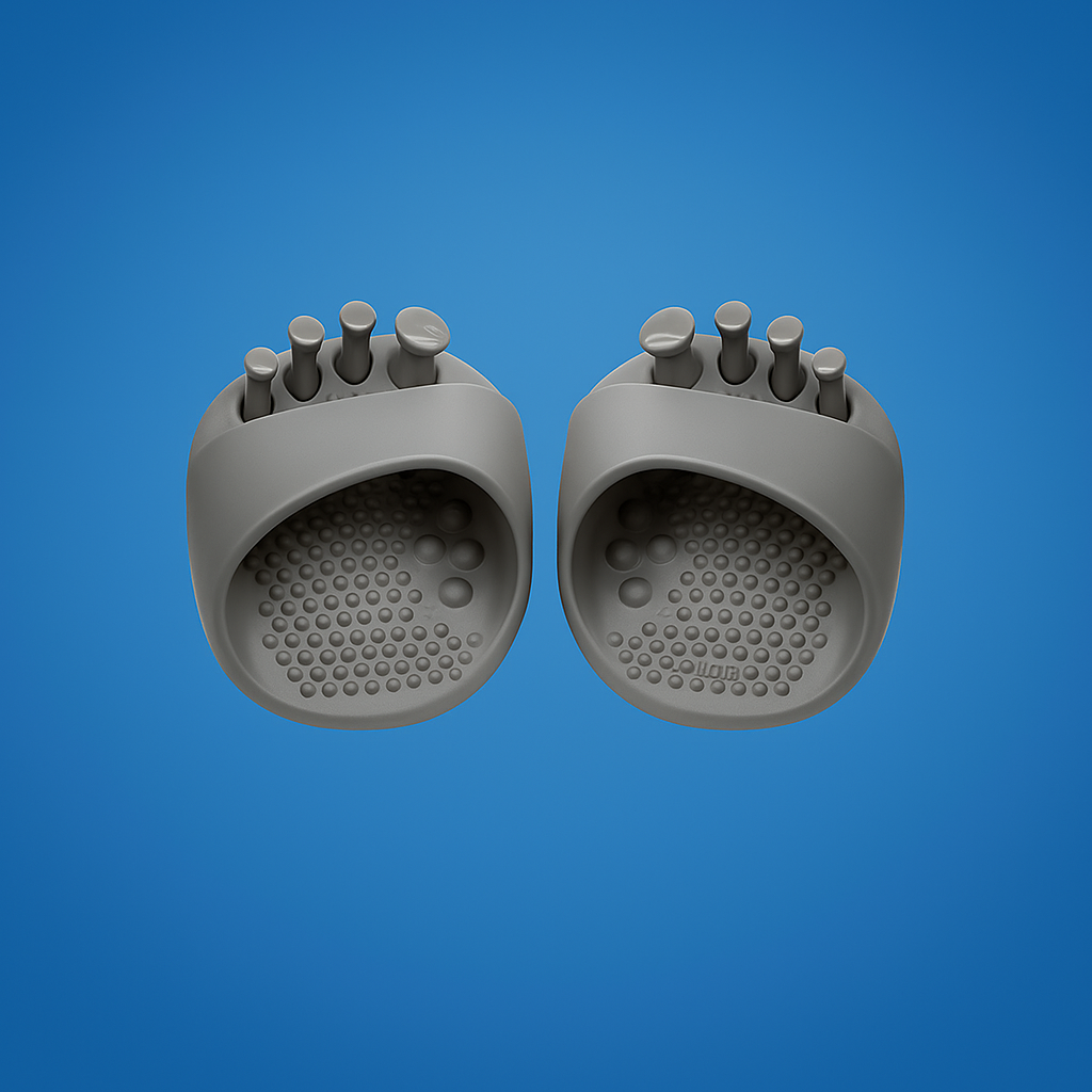 Solevera | Massage Slippers – Toe Separator Design – Non-Slip Sole – Foot Pain Relief & Posture Support